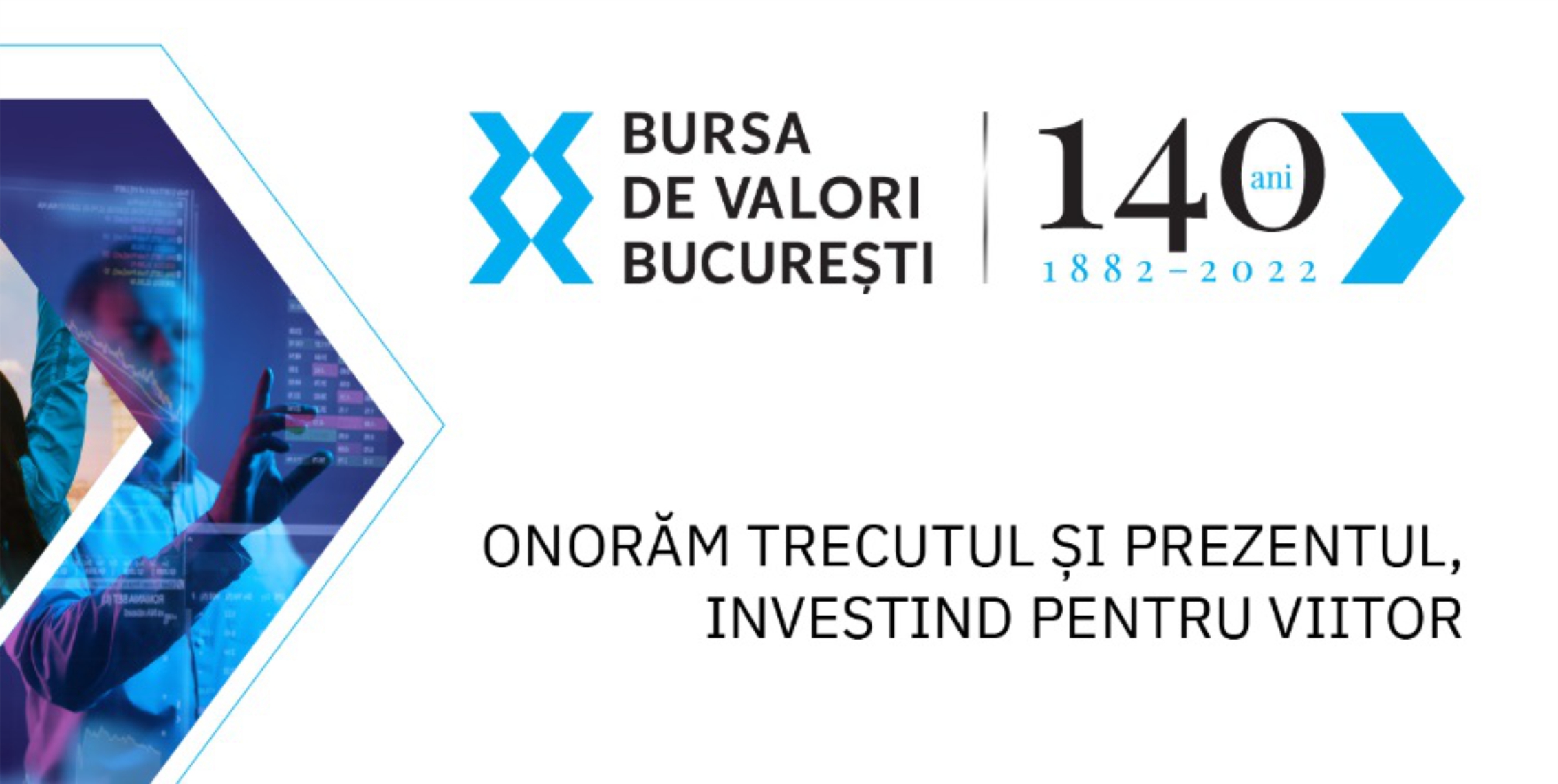EVERGENT Investments este partener al evenimentului aniversar "Bursa de Valori Bucuresti 140 de ani"
