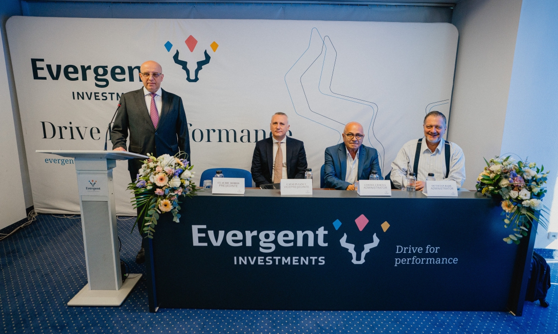 Acționarii EVERGENT Investments aprobă dividende de 81,7 milioane de lei, cu un randament de 7,06 %