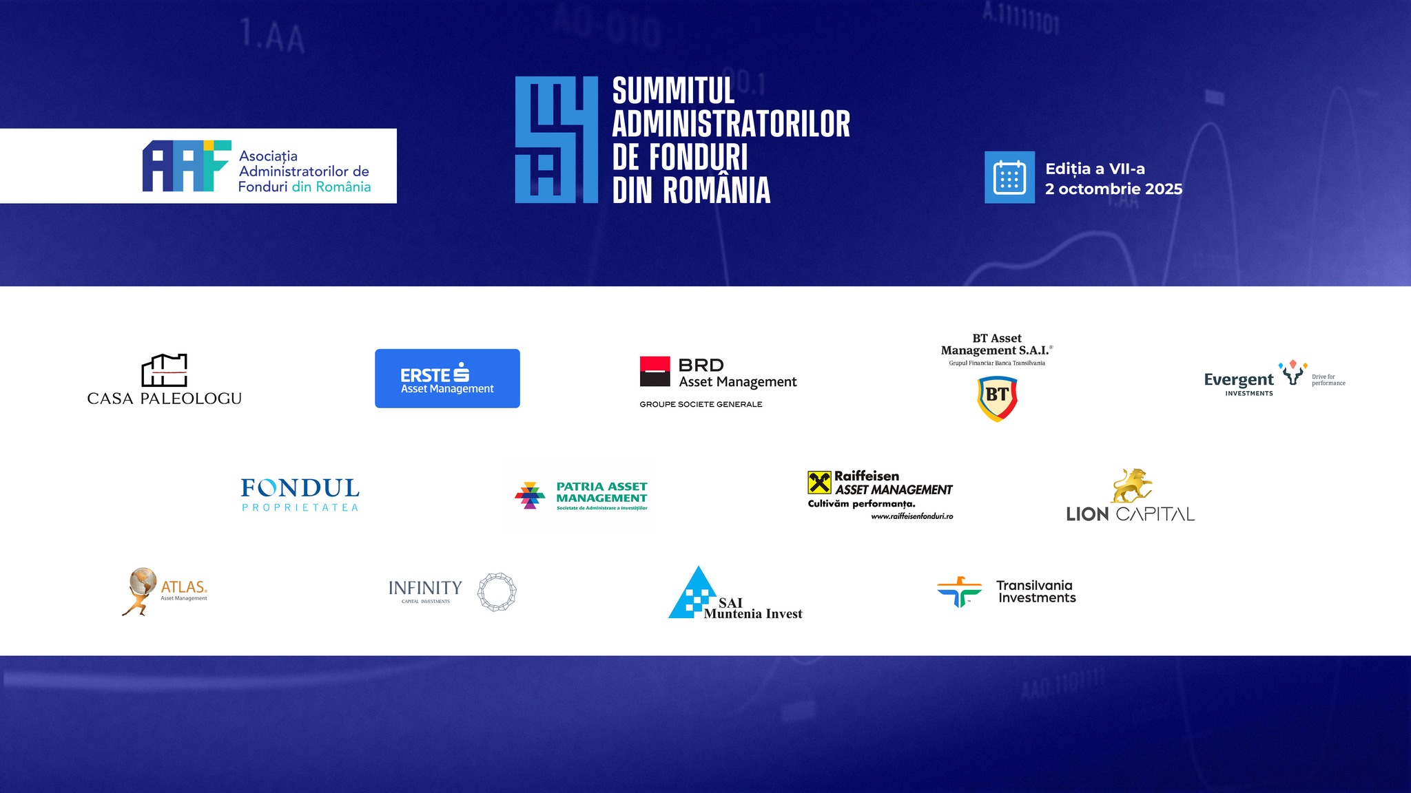 EVERGENT Investments participa la Summitul administratorilor de fonduri, editia VII, eveniment organizat de AAF